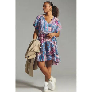 Anthropologie | Dresses | New Anthropologie Pinnacle By Shruti Sancheti  Halter Swing Mini Dress Size Xl | Poshmark